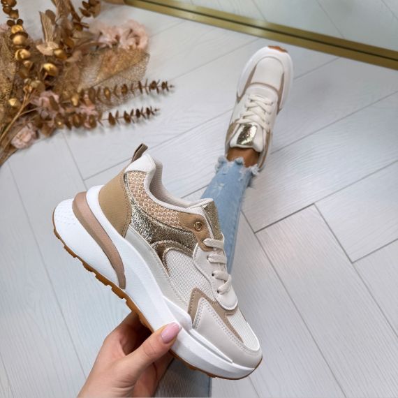 KARA SNEAKER 9109 BEIGE