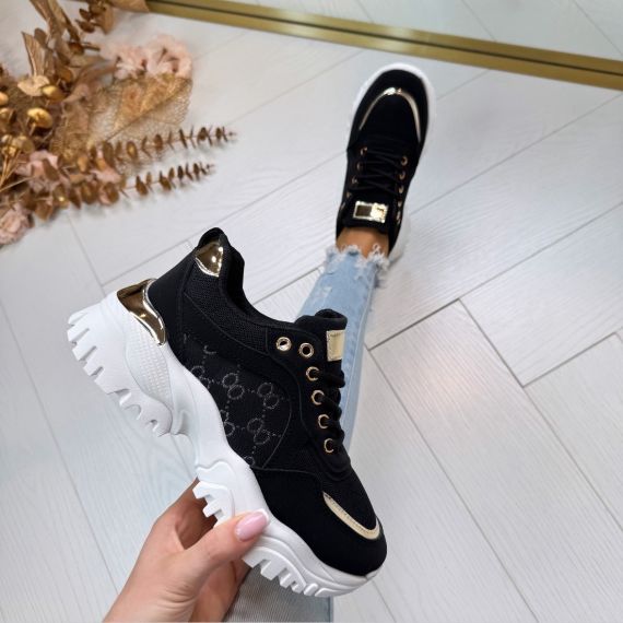 NIKKI SNEAKER KK-315 BLACK