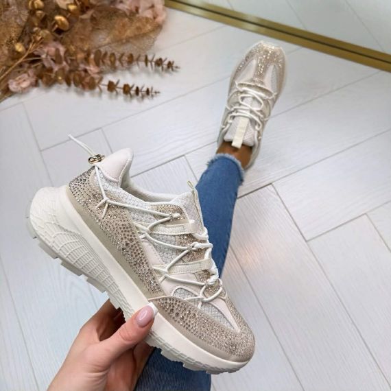 GLAMOUR SNEAKER 9167 BEIGE