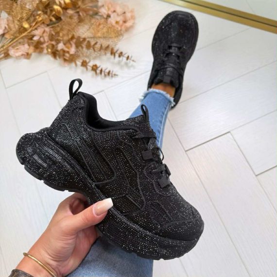 *SALE* SPARK SNEAKER 8-210 BLACK