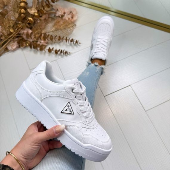 GUESS BASIC WHITE SNEAKER FLPMIRELE12 WHITE