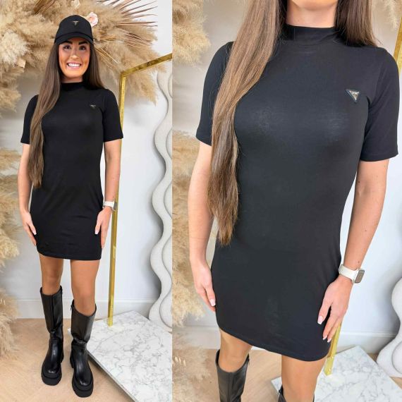 GUESS SONIA DRESS V6RK04J1314 JBLK