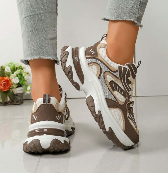CHUNKY SNEAKER A88-229 BROWN