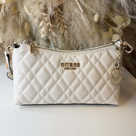GUESS ISEMAY SHOULDER BAG GG962818 OFFWHITE