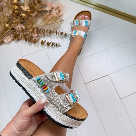 CARLIJN SLIPPER 2068 WHITE