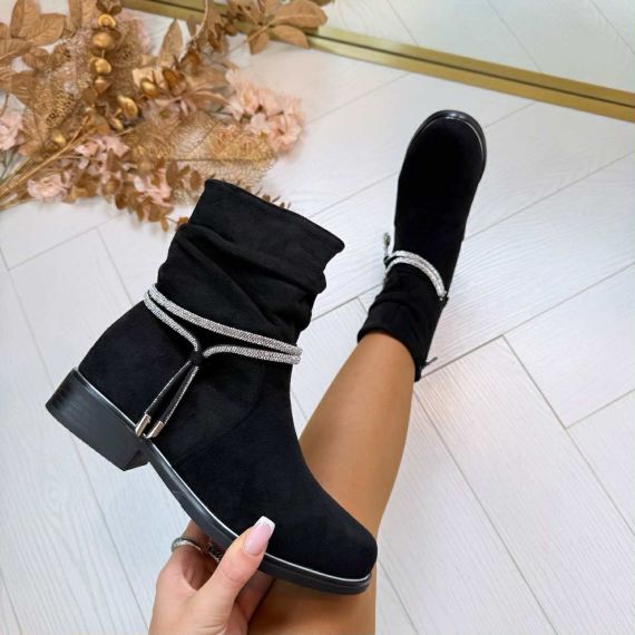 SONJA SPARK BOOTY XJ-921 BLACK