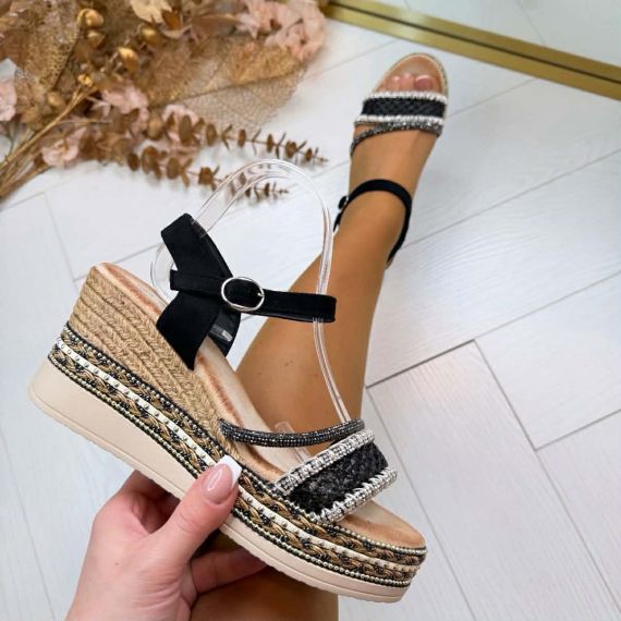 WOVEN SPARKLE SLEEHAK 22-87 BLACK