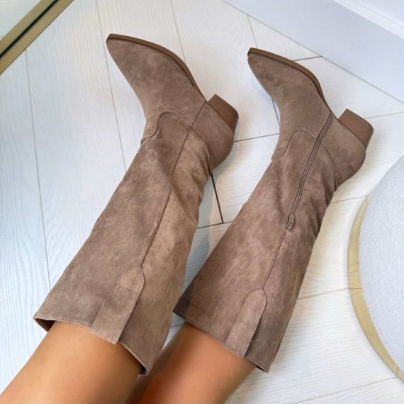 CASUAL SUEDINE LAARS Y2366 TAUPE