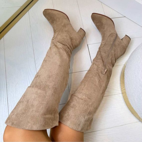 SOPHIE SUEDINE LAARS DES8038 KHAKI/SUE