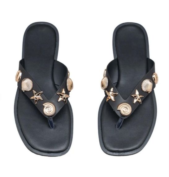 BEACH SLIPPER 5293 BLACK