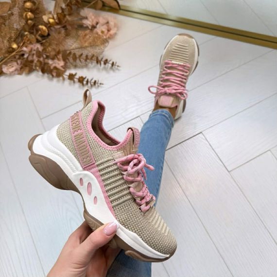 STEVE MADDEN SNEAKER MAC-E 0019 BLUSH/SAND