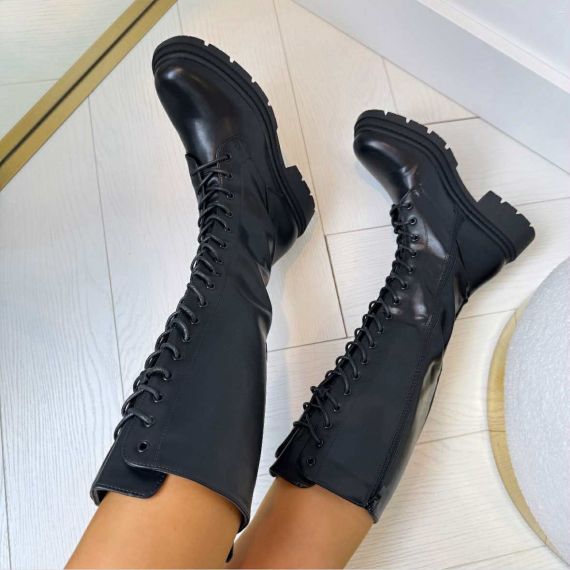 VETER LAARS HIGH DES8023 BLACK/PU