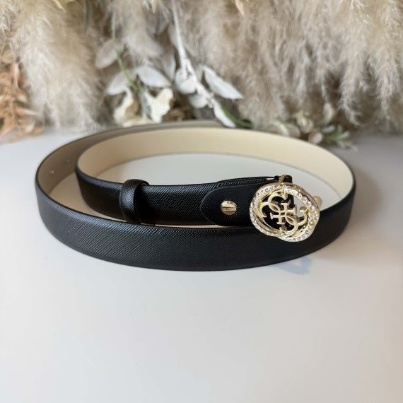 GUESS MUSTHAVE LOGO BELT BW9343P6225 BLACK