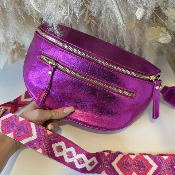 PERFECT BUMBAG W5363-1 PEARL FUCHSIA