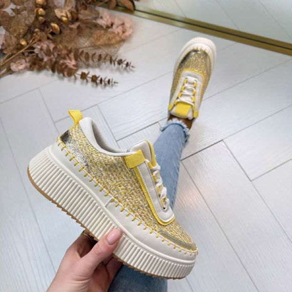 FOREST SNEAKER 8-255 YELLOW