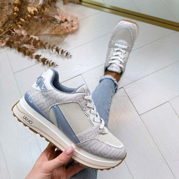 LIU JO MAXI WONDER 91 SNEAKER BA6011 TX518 WHITE/AIR