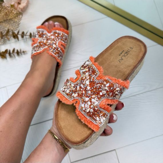 SPARKLING SLIPPER X5-375 ORANGE