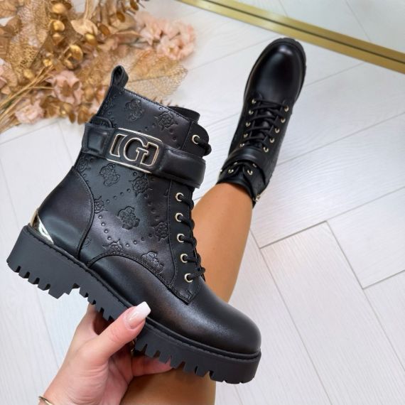 GUESS VETER BOOT FLTORAFAL10 BLACK
