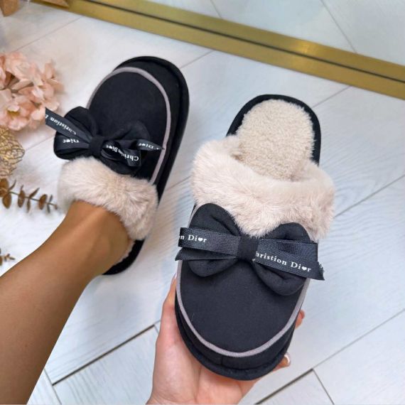 CHRISSY PANTOFFEL 3102-21 BLACK