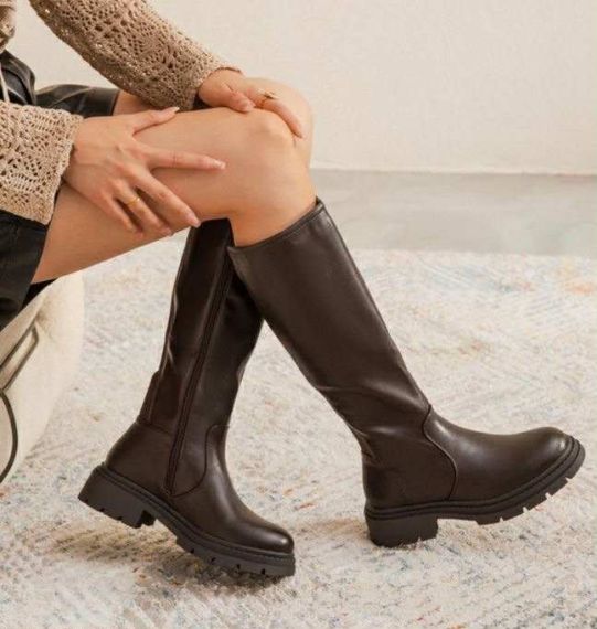 FENNA LONG BOOT RXJ-248 BROWN