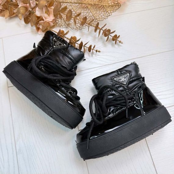 *ACTIE* **KIDS** SNOWBOOT BLACK