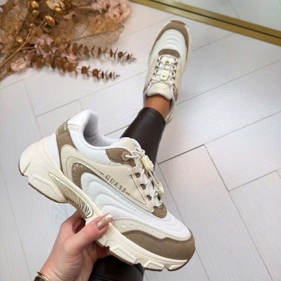 GUESS BEAUTY SNEAKER FLPIMEFAP12 TAN
