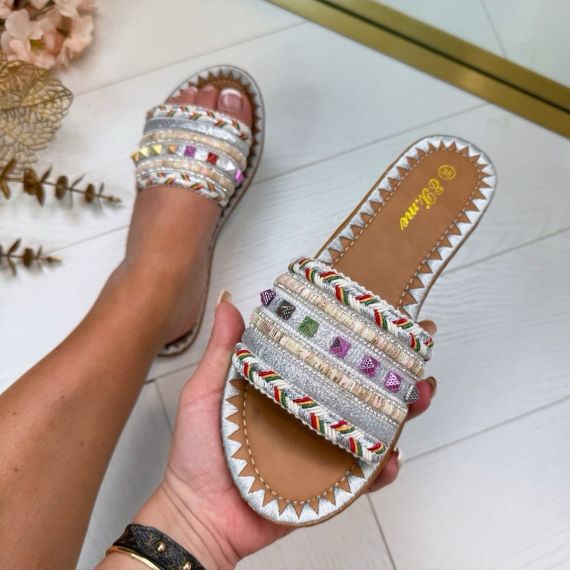 BONAIRE SLIPPER 2073 SILVER