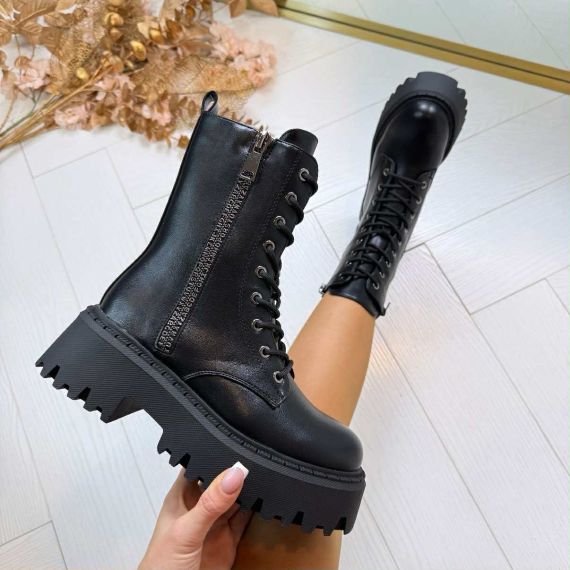 ALFABET BOOT XJ-972 BLACK