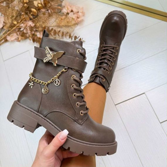BUTTERFLY BOOT XJ-951 BROWN