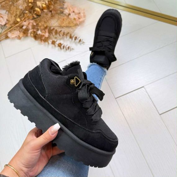 *SALE* COZY SNEAKER 9011 BLACK