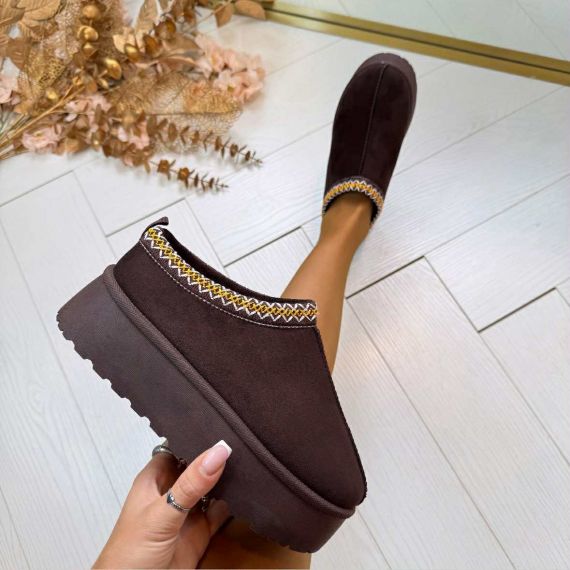 STELLA INSTAP PANTOFFEL 3040 COFFEE