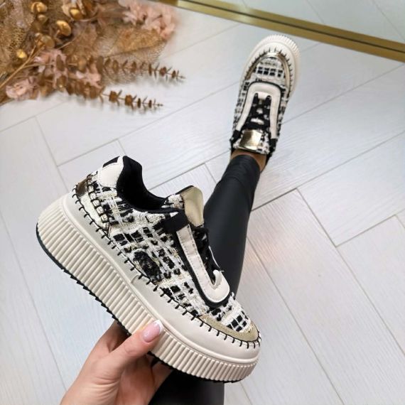 TWEETY SNEAKER AD-112 BLACK