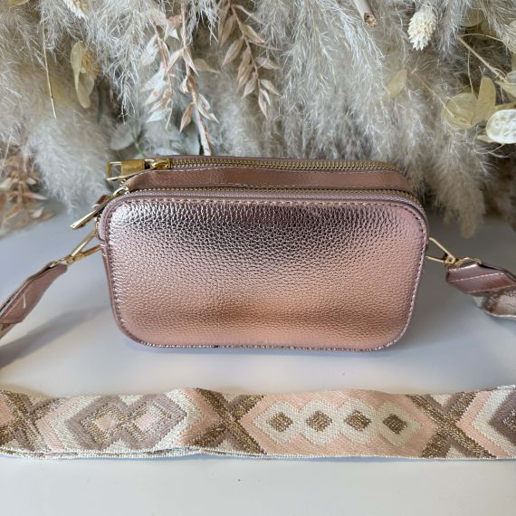 DUBBELE ZIP BAG 3069 PINK