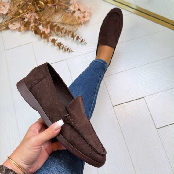 SUEDINE BASIC INSTAPPER TC-18 BROWN