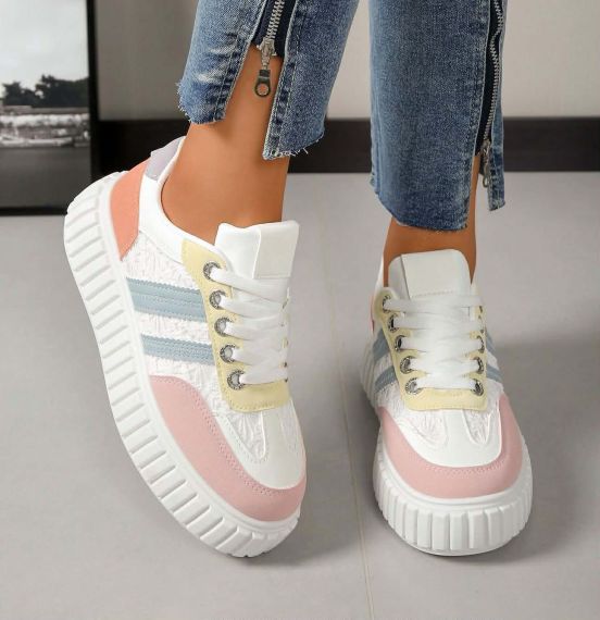 COLOR LACE SNEAKER A029 MULTI