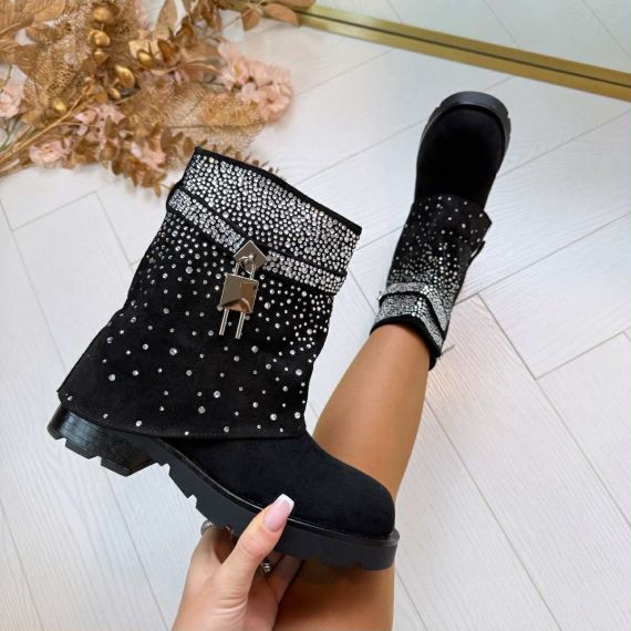 *ACTIE* STEPH BOOT 52098 BLACK