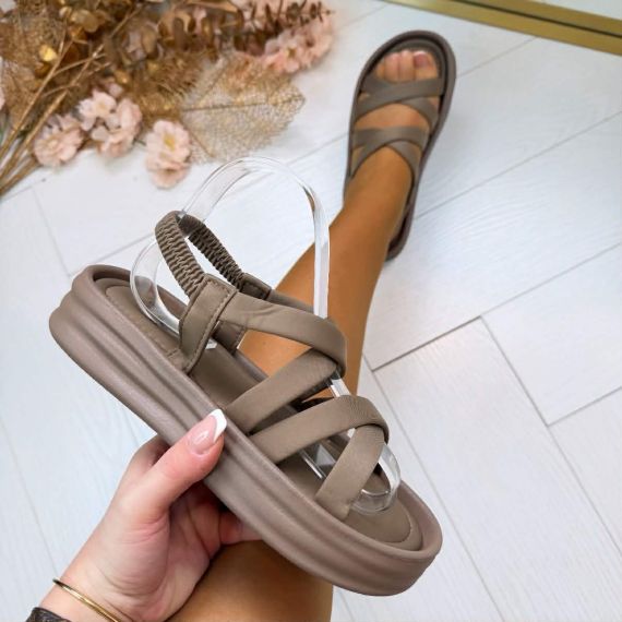 BANDJES SANDAAL AM311 KHAKI