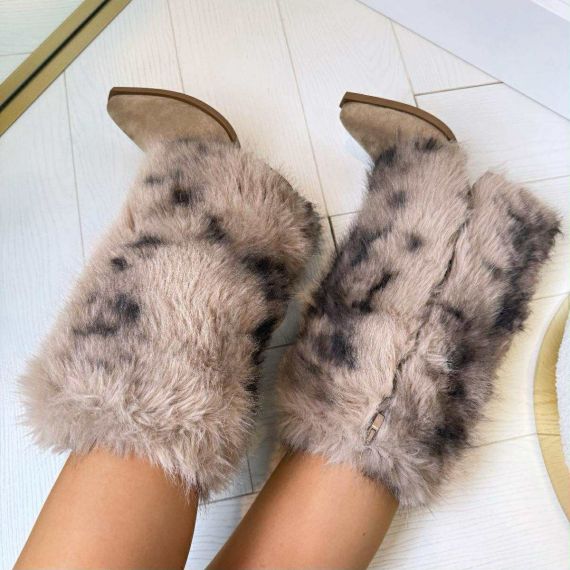 FURRY COWBOY LAARS 2508 KHAKI