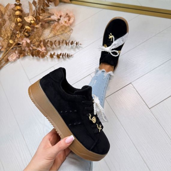 LACE BEDEL SNEAKER 8991 BLACK