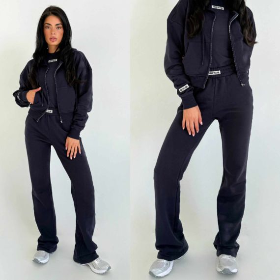 UNIQUE THE LABEL MOLLY PANTS DEEP DARK NAVY