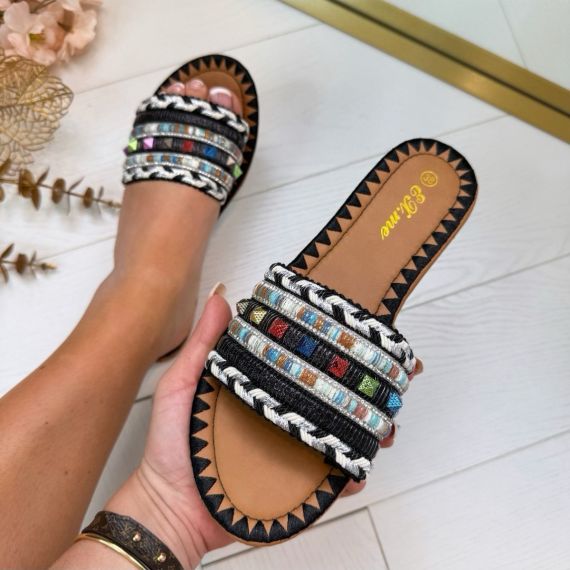 BONAIRE SLIPPER 2073 BLACK
