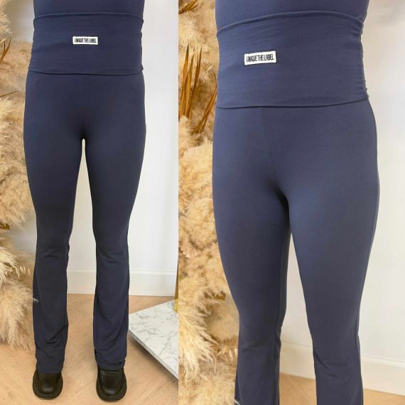 UNIQUE THE LABEL NENA PANTS DEEP DARK NAVY