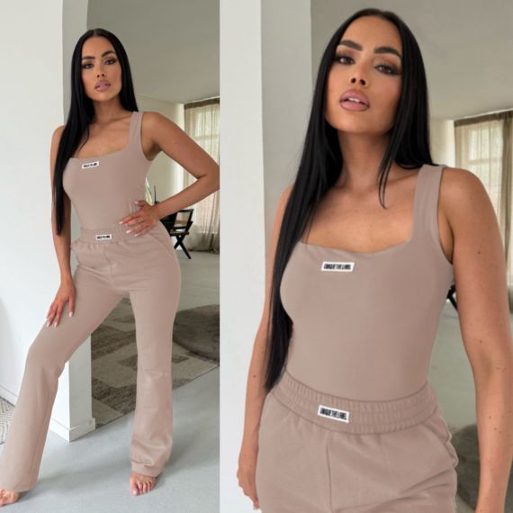 UNIQUE THE LABEL NENA TANKTOP MOCHA