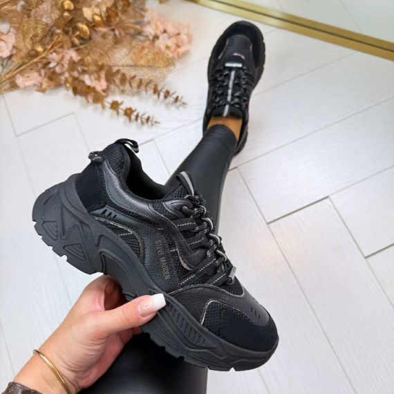 STEVE MADDEN ANIMATES-E SNEAKER 184W1 BLK/BLK