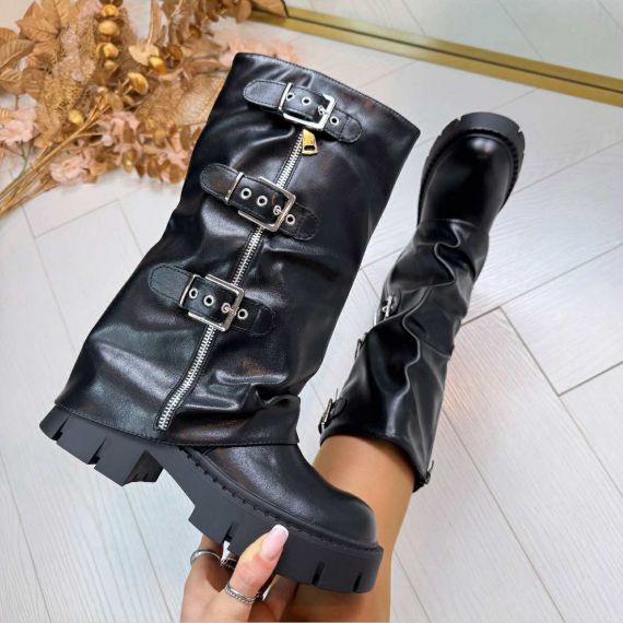 GESP ZIP BOOT A9668 BLACK