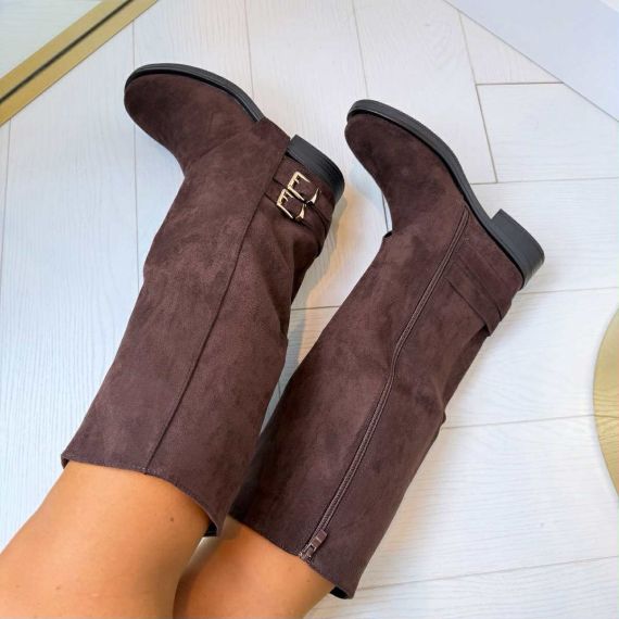 LINA BOOT QH-7829 BROWN
