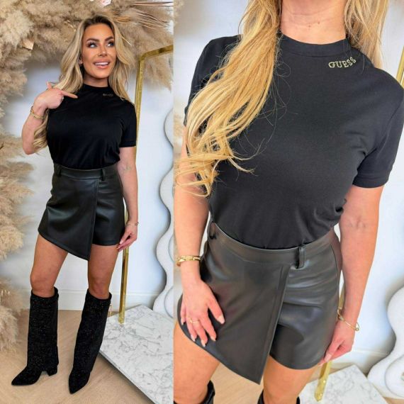 GUESS CALIDA T-SHIRT V5BI12K8FQ4 BLACK