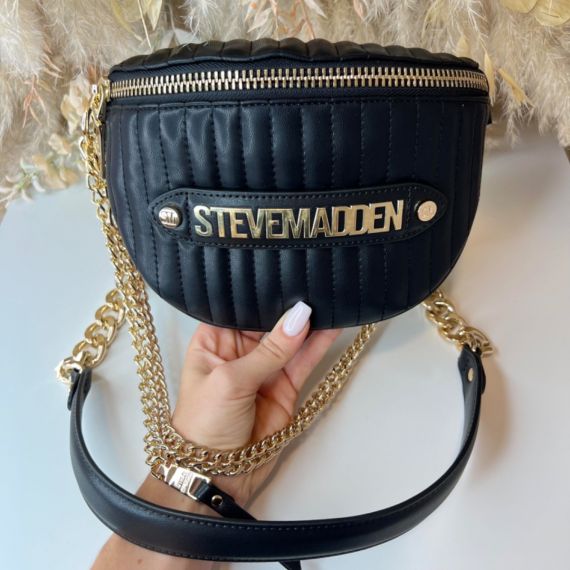 STEVE MADDEN BMIXY CROSSBODY BAG 1127 BLACK/GOLD