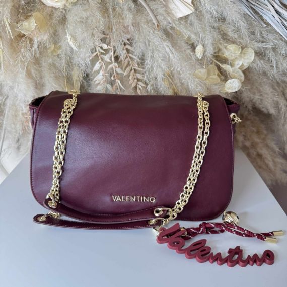 VALENTINO BAGS WINTER RE FLAP BAG VBS9I009 BORDEAUX