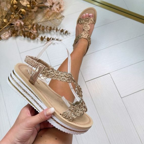 BLOOM SANDAAL 2061 ROSEGOLD